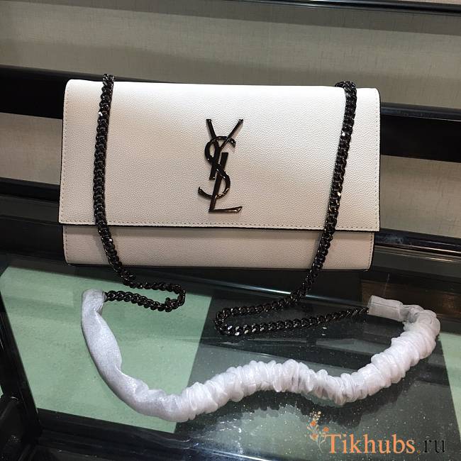 YSL Classic SAINT LAURENT White 354119 Size 24x14.5x5.5 cm - 1