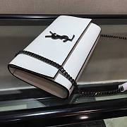 YSL Classic SAINT LAURENT White 354119 Size 24x14.5x5.5 cm - 6