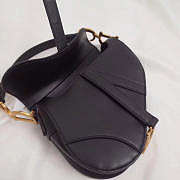  Dior Saddle Bag Original Leather black M0446 Size 20x16x7 cm - 6