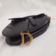  Dior Saddle Bag Original Leather black M0446 Size 20x16x7 cm - 2