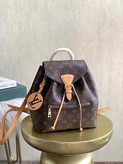 LV MONTSOURIS PM MONOGRAM BACKPACK M45515 Size 27.5x33x14 cm - 1