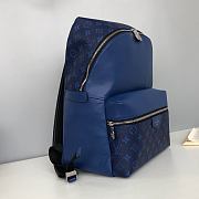 LV DISCOVERY BACKPACK PM Blue M30229 Size 37x40x20 cm - 4