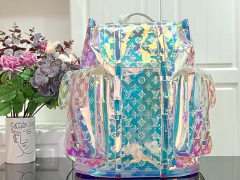 LV Laser Colorful Backpack M40107 Size 31x38x11 cm