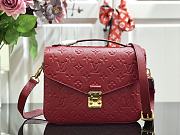 Lv Pochette Metis Red M41487 Size 25x19x9 cm - 1