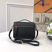 Lv Pochette Metis Black M41487 Size 25x19x9 cm - 6