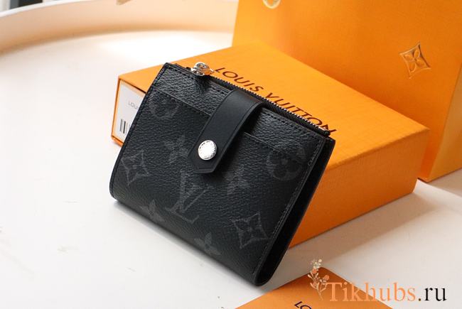 LV Monogram Canvas Wallet M60451 Size 11x9x3 cm - 1