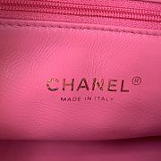 Chanel Crumpled Lambskin Mini Hobo Bag Black Size 15x12.5x18 Cm - 6