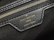 LV SPEEDY BANDOULIÈRE 25 Pillow Handbags Black Poker M57466 Size 25x19x15 cm - 2