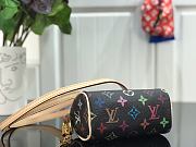 LV Tricolor Speedy Mini Pillow Bag Black M92645 Size 15.5x10x7 cm - 6