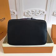 LV NeoNoe Handbags Black Stripes M52163 Size 26x26x17.5 cm - 3
