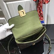 LV LOCKY BB Handbag Matcha Green M44322 Size 21x17x8 cm - 5