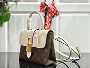 LV LOCKY BB Handbag White M44322 Size 21x17x8 cm - 2