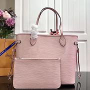 LV Neverfull Medium Handbag Pink M54185 Size 32x29x19 cm - 1