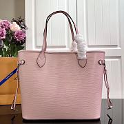 LV Neverfull Medium Handbag Pink M54185 Size 32x29x19 cm - 6