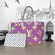 NEVERFULL Medium Handbag Purple M44588 Size 31x28.5x17 cm - 1