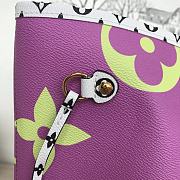 NEVERFULL Medium Handbag Purple M44588 Size 31x28.5x17 cm - 3
