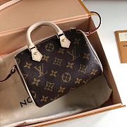 LV Nano Speedy Handbag Canvas M61252 Size 16×11×9 cm - 3