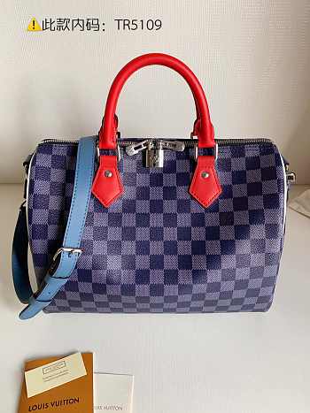 LV Speedy Latest Big Pillow Bag N44368 Size 30