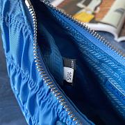 Prada Zou Ladies Nylon Shoulder Bag Blue 1NE204 Size 22x17x6 cm - 6