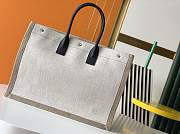 YSL Rive Gauche Tote Bag White 499290 Size 48 X 36 X 16 cm - 4