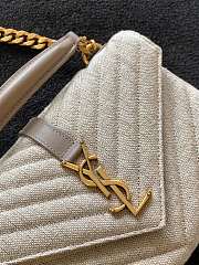 YSL Monogram White 600279 Size 24x17x6 cm - 2