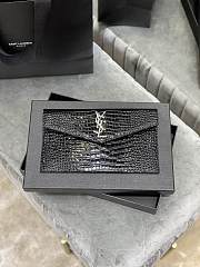 YSL New Clutch Black 565739 Size 27×16×2 cm - 1