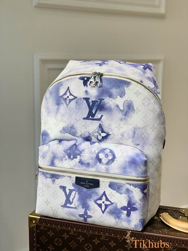 LV Ink White Discovery Backpack M45760 Size 37x40x20 cm - 1