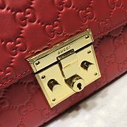 GUCCI Padlock Medium Gg Shoulder Bag Red Pressure 409486 Size 30 x 19 x 10 cm - 6