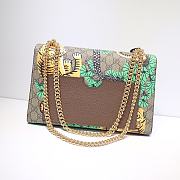 GUCCI Padlock Medium Gg Shoulder Bag Green Tiger 409486 Size 30 x 19 x 10 cm - 5