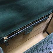 GUCCI Padlock Medium Gg Shoulder Bag Green Pressure 409486 Size 30 x 19 x 10 cm - 4