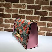 GUCCI Padlock Medium Gg Shoulder Bag Strawberry 409486 Size 30 x 19 x 10 cm - 2