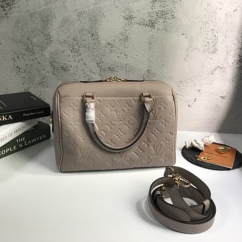 LV SPEEDY BANDOULIÈRE 25 Light Gray M42400 Size 25x19x15 cm