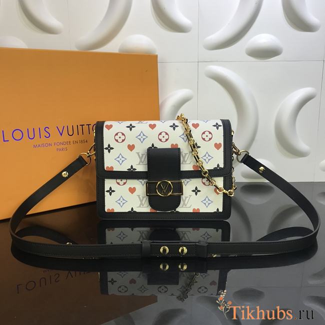 LV Dauphine MM Monogram Handbags M44391 Size 25 x 19 x 9 cm - 1