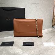 YSL Kate Small Brown Leather 553804 Size 28.5x20x6 cm - 5