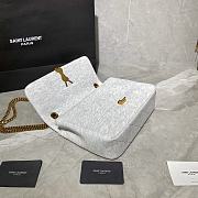 YSL Jamie Medium Bag White 634820 Size 24×15.5×6.5 cm - 4