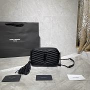 YSL Lou Camera Bag In Quilted Leather Black 585040 Size 18×10×5 cm - 5