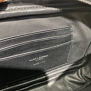 YSL Lou Camera Bag In Quilted Leather Black 585040 Size 18×10×5 cm - 3