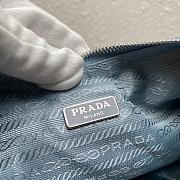 Prada Re-Edition 2006 Nylon Bag Blue 1BH172 24x16x7 cm - 3