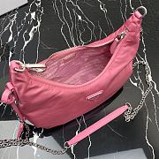 Prada Re-Edition 2006 Nylon Bag Pink 1BH172 24x16x7 cm - 5