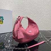 Prada Re-Edition 2006 Nylon Bag Pink 1BH172 24x16x7 cm - 4