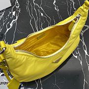 Prada Re-Edition 2006 Nylon Bag Yellow 1BH172 24x16x7 cm - 6