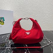 Prada Re-Edition 2006 Nylon Bag Red 1BH172 24x16x7 cm - 1