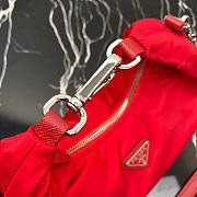 Prada Re-Edition 2006 Nylon Bag Red 1BH172 24x16x7 cm - 6