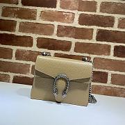 GUCCI Dionysus Leather Mini Bag Milk Tea 421970 size 20 x 15.5 x 5 cm - 1