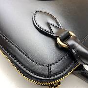 GUCCI Horsebit 1955 Small Top Handle Bag Black 621220 Size 25 x 24 x 9 cm - 6