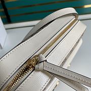 GUCCI Horsebit 1955 Small Gg Supreme White And Brown 645454 Size 22.5 x 17 x 6.5 cm - 5