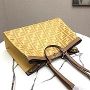FENDI Medium Peekaboo X-Tote Handbag 6602 Size 40 x 12 x 29 cm - 6