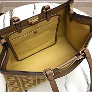 FENDI Medium Peekaboo X-Tote Handbag 6602 Size 40 x 12 x 29 cm - 5