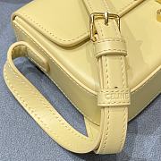 CELINE Arc De Triomphe Armpit Bag Tender Yellow BF4 Size 20 × 10 × 4 cm - 6