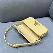 CELINE Arc De Triomphe Armpit Bag Tender Yellow BF4 Size 20 × 10 × 4 cm - 3